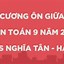 Đề Cương Ôn Tập Giữa Học Kì 1 Anh 6